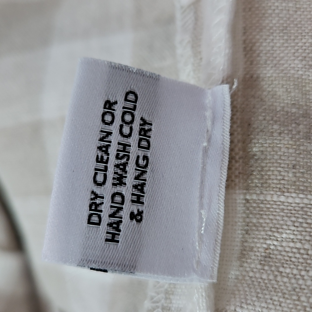 Arloom  Lola Linen Gingham Kaftan  XS/S - Picture 10 of 11